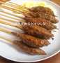 Anti Ribet, Membuat Sate Manis Daging Cincang Bahan Sederhana