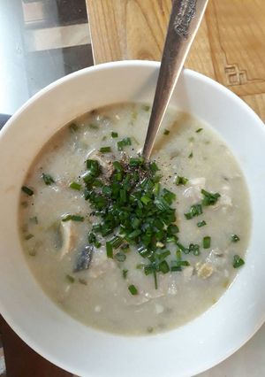 Hình của món Cháo hột vịt bắc thảo.