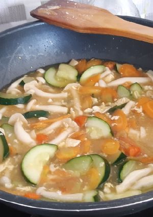 Foto resep Capcay kuah kental