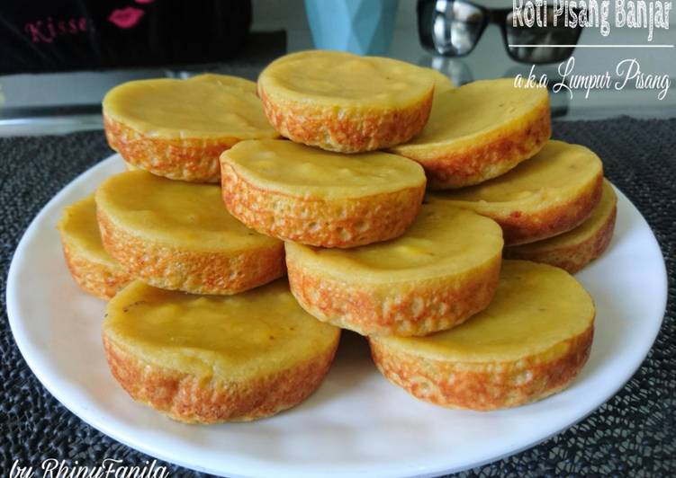 resep cara bikin Roti Pisang Banjar a.k.a Lumpur Pisang #RabuBaru