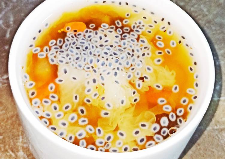 Bahan PEACH GUM minuman Yang Bikin Cantik | Cara Masak PEACH GUM minuman Yang Bikin Cantik Yang Bisa Manjain Lidah