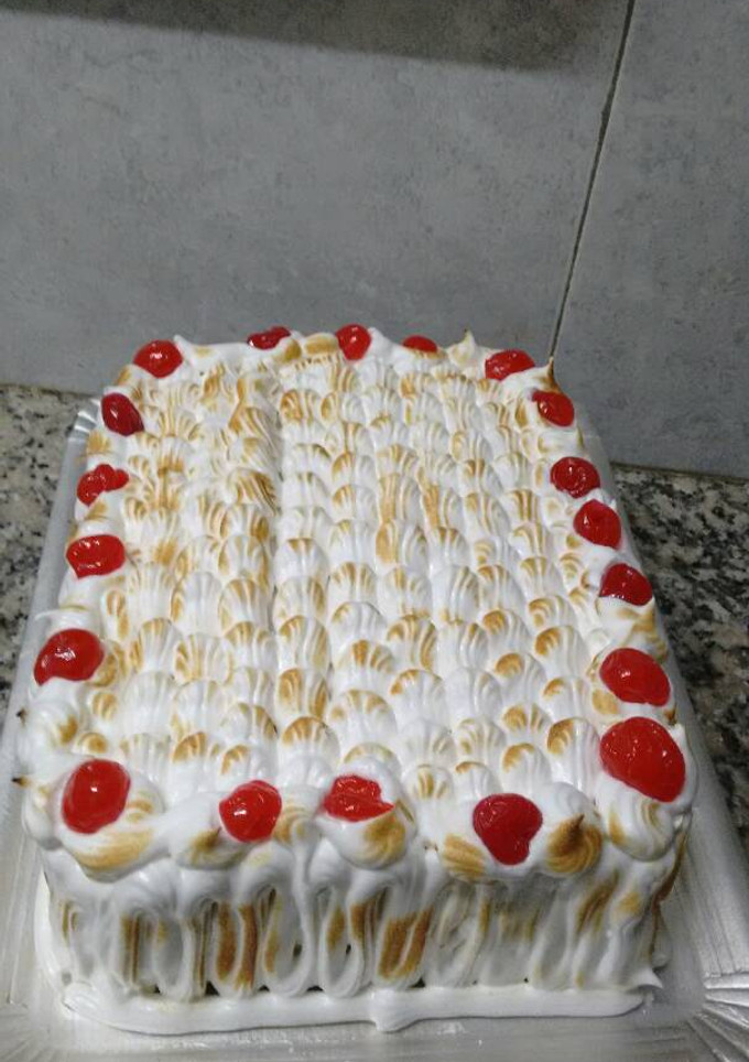 Una foto de Bizcochuelo para torta de cumpleaños de chocolate rectángular