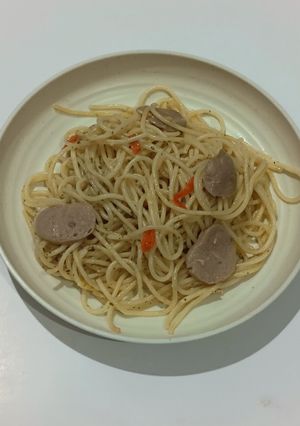 Foto resep Spageti Aglio Olio