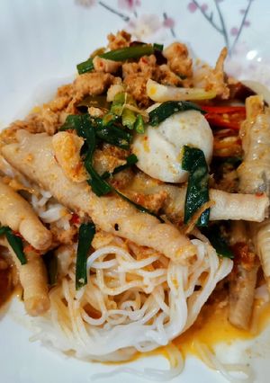 รูปของ น้ำยากะทิตีนไก่