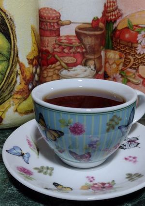 Una foto de Té de hoja de mi #infancia ❤️