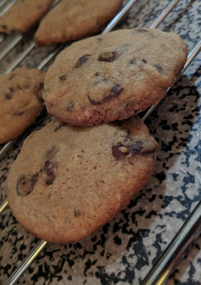 Una foto de Galletas con pepitas de chocolate