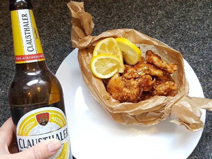 Langkah Mudah untuk Membuat Resep Korean honey butter chicken yang Enak Banget Anti Ribet, Mantap