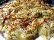 A picture of parmesan cheese basil