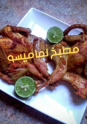 صورة لوصفة 📢السمان المشوي📢
