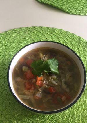 Una foto de Sopa de col para la Dieta