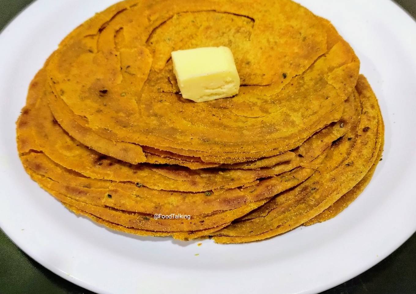 Layered Masala Paratha