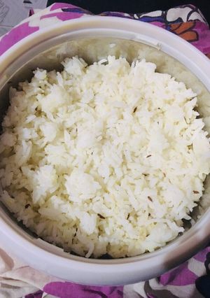 A picture of Jeera rice.