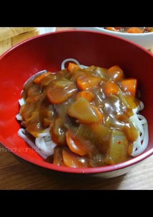Foto resep Udon Kuah Kari