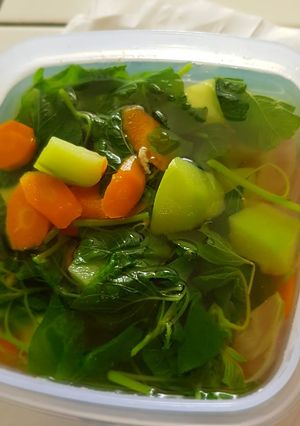 Foto resep Sayur bayem simple
