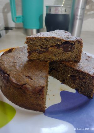 Una foto de Torta de ciruelas, sin harina refinada