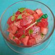 Watermelon 🍉 & Mint Salad With Lemony Honey Dressing