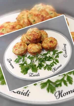 A picture of 🥒🧀Zucchini Cheese Muffins🥒🧀.