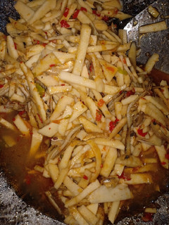 Foto resep Rebung tumis pedas meler