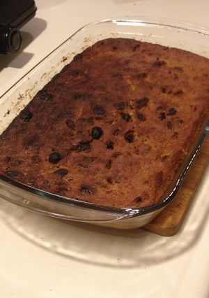 Une photo de Pudding aux raisins