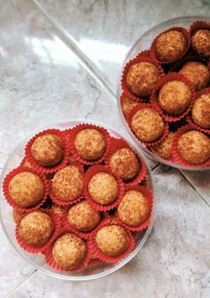 Foto resep 🌴🧀Palm Cheese Cookies