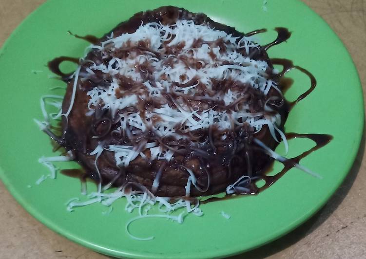 Pancake coklat pisang