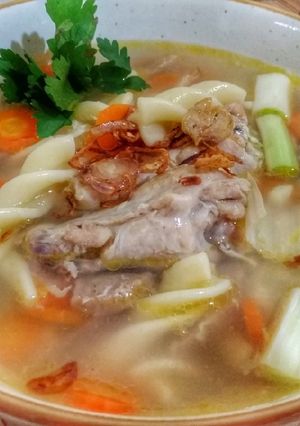 Foto resep Sop Ayam Makaroni