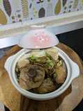 家常炒雞肉豆腐煲
