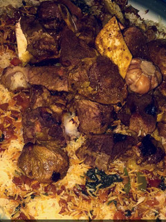 صورة لوصفة لحم حاشي محمر بالجمر