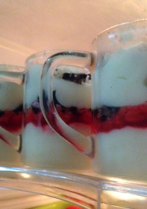 Foto resep Cheese cake toping oreocrispystrawberry