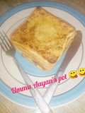 Soyayyan biredi da kwai (French toast)