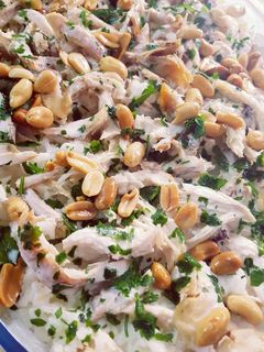 صورة لوصفة فتة دجاج