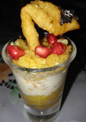 A picture of Motichoor Pudding.