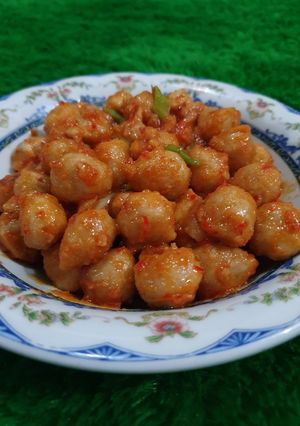 Foto resep Pentol Baso Pedas