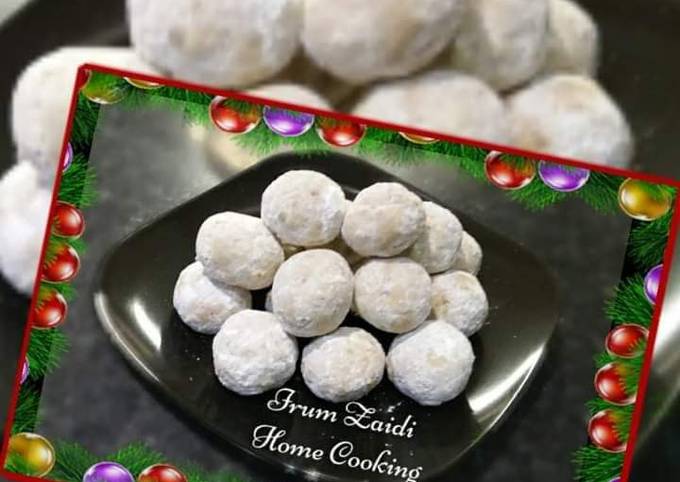 Recipe of Popular 🎄🍥❄☃️Easy Christmas Pecan and Almond Balls (Snowballs)🎄🍥❄☃️ for Vegetarian Food