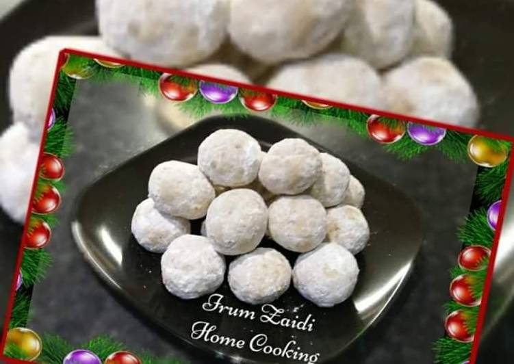 Recipe of Super Quick Homemade 🎄🍥❄☃️Easy Christmas Pecan and Almond Balls (Snowballs)🎄🍥❄☃️