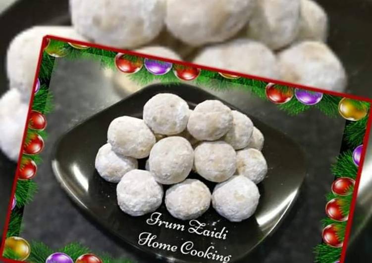 🎄🍥❄☃️Easy Christmas Pecan and Almond Balls (Snowballs)🎄🍥❄☃️