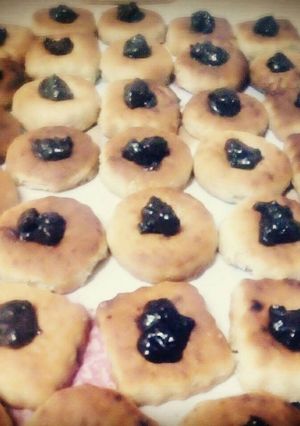 صورة لوصفة بسكويت لزيز بصوص الشوكولا