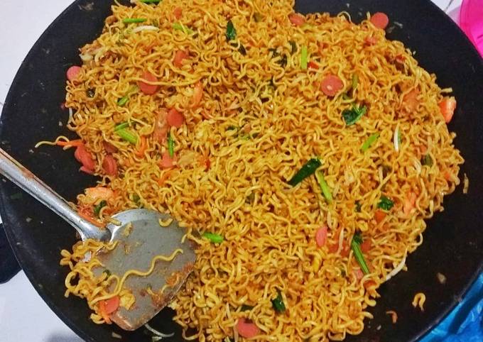 Resep Mie Telor Goreng Oleh Gendhie Kitchen Cookpad