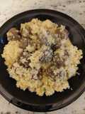 Albondiguitas con arroz de coliflor