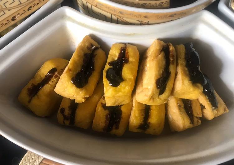 Cara termudah untuk Campuran AppetizingTahu petis