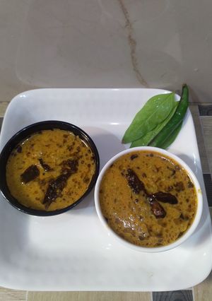 A picture of Ghiya peel chutney.