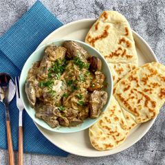 A picture of Ultimate creamy chicken livers.