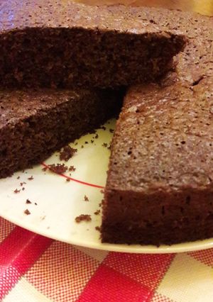 Una foto de Bizcochuelo de Chocolate casero