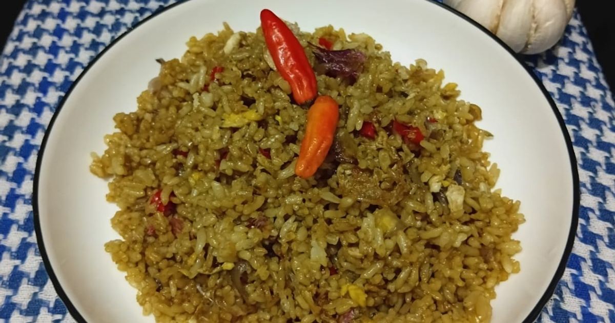 Nasgor terasi bumbu iris