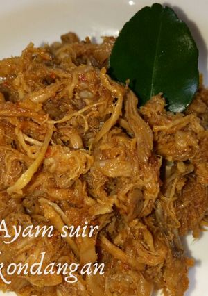 Foto resep Ayam suir kondangan ala @onyahkudessert