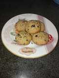 Galletas de avena con pasas