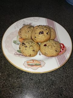 Una foto de Galletas de avena con pasas