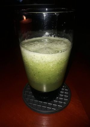 Una foto de Jugo verde para quemar grasa abdominal