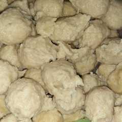 A picture of Pentol bakso ayam.