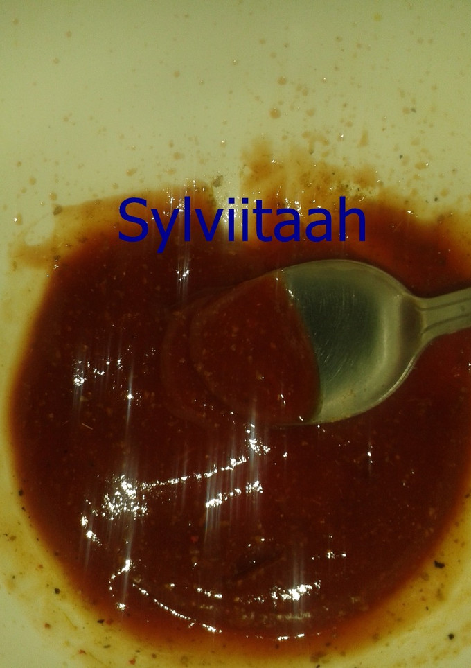 Una foto de Salsa ketchup picante